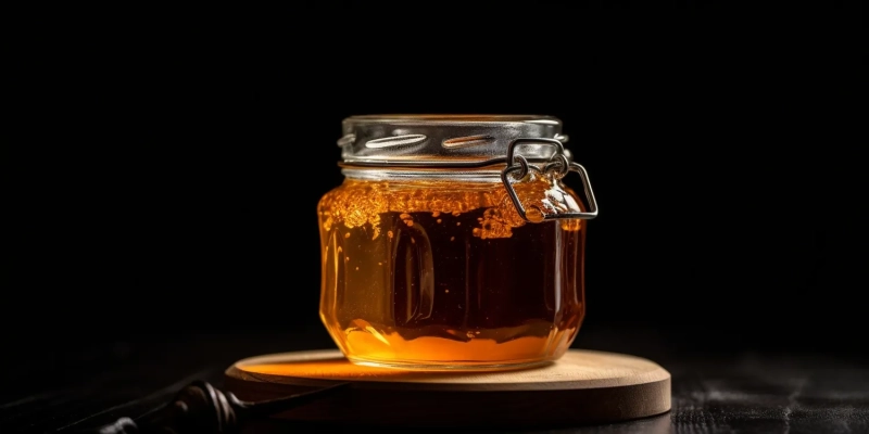 Kolor miodu wrzosowego