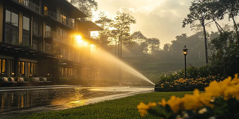 Jak zrobić nawadnianie ogrodu schemat?