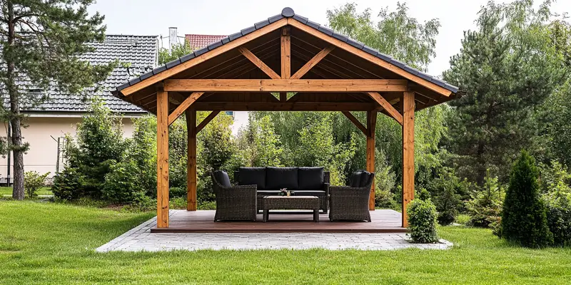 Jak zrobić okiennice do altany?