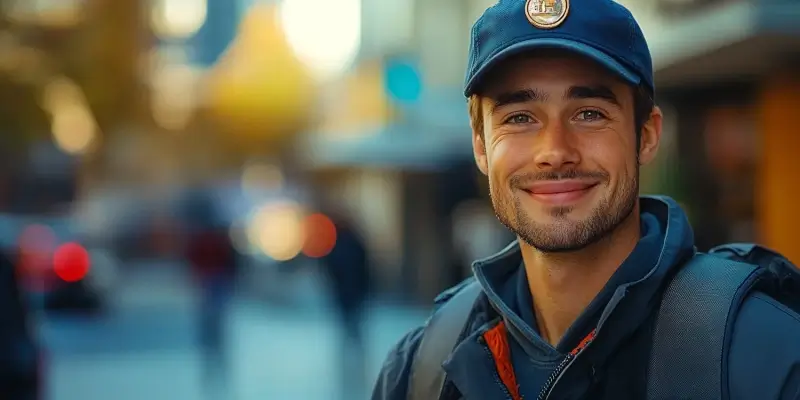 Czy agencja ochrony może jeździć z niebieskim kogutem?