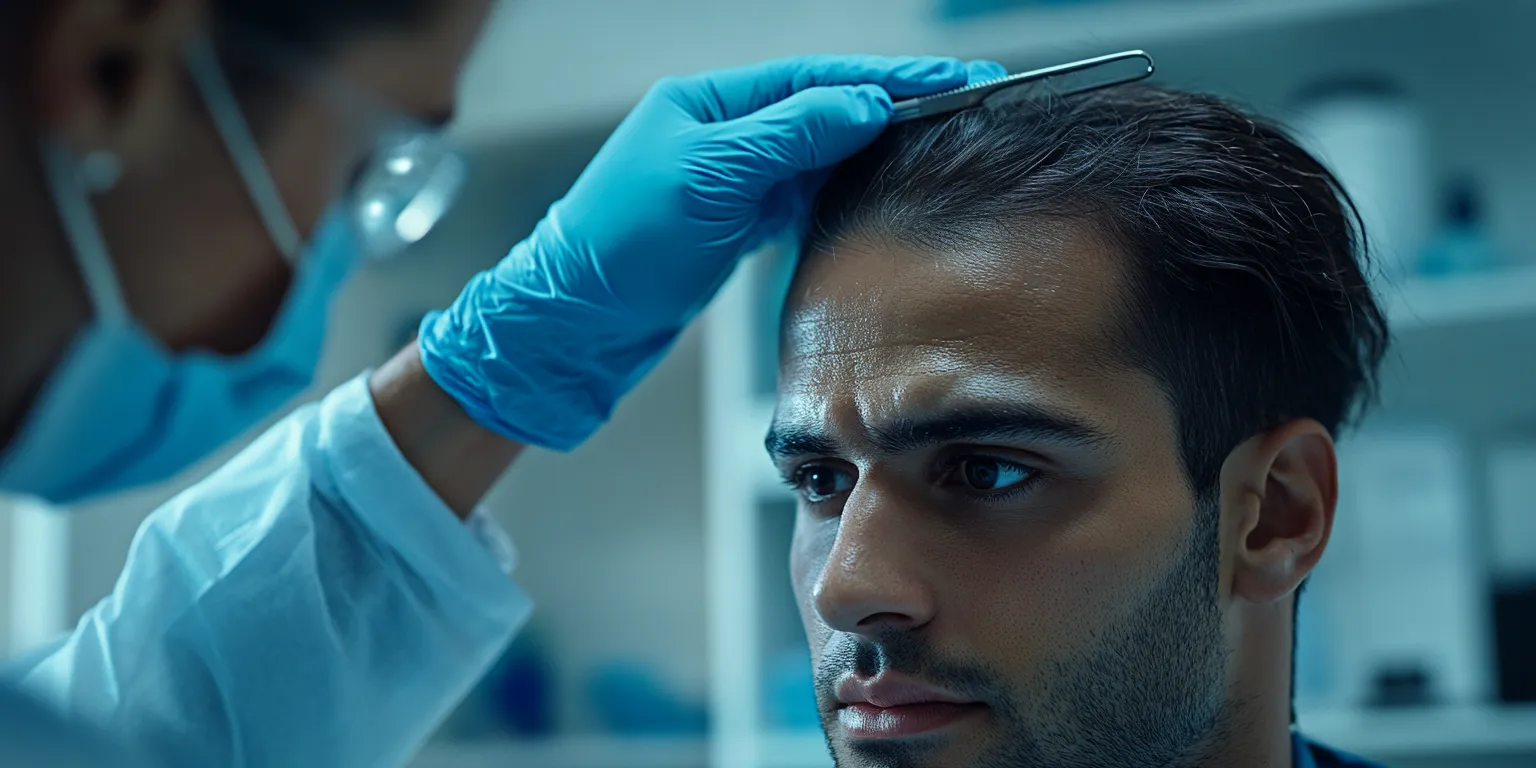 Łysienie plackowate na brodzie jak leczyć?