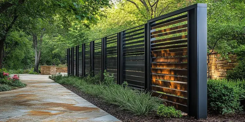 nowoczesne ogrodzenia z Polski