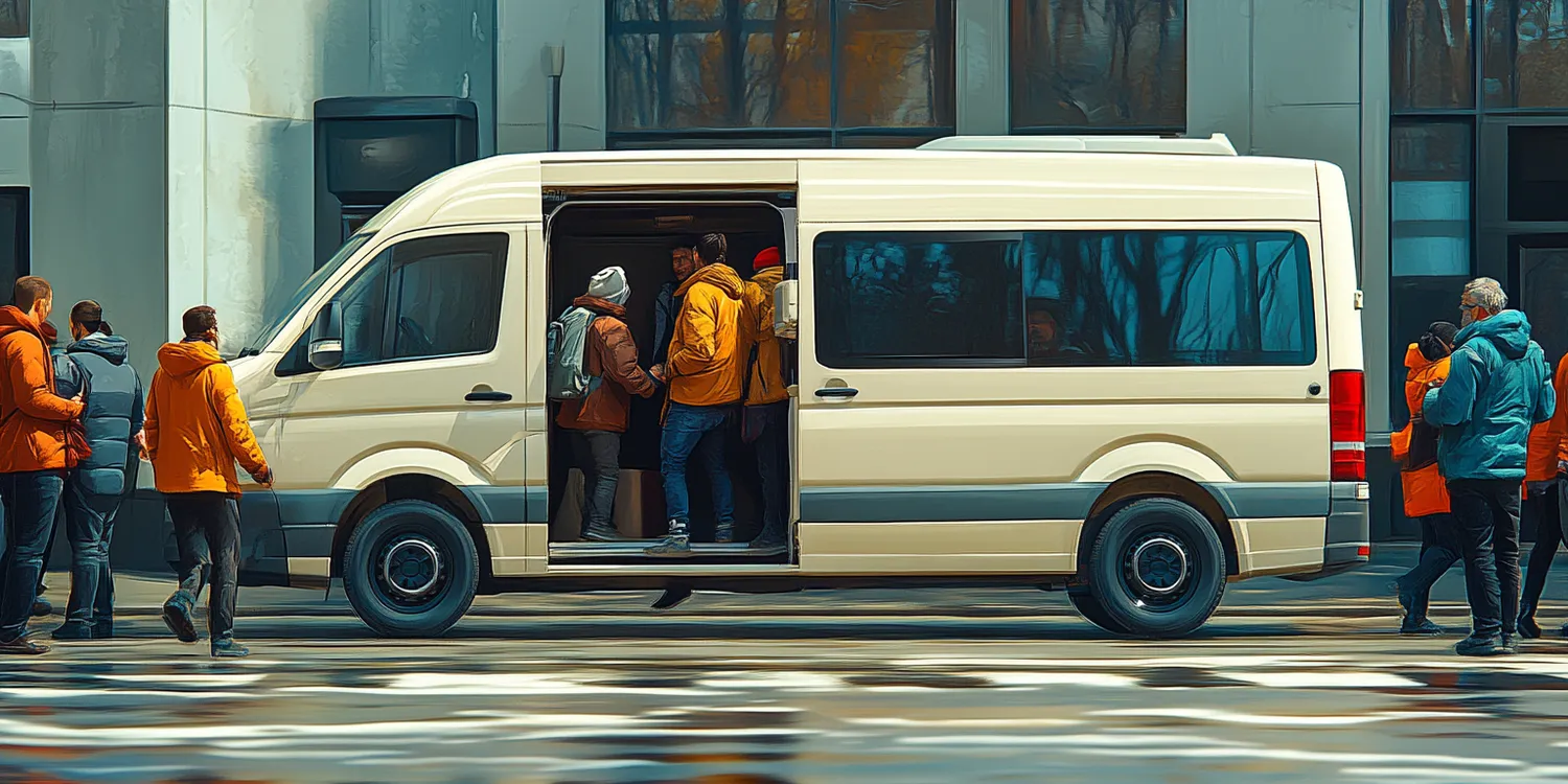 Bus z Polski do Niemiec Police