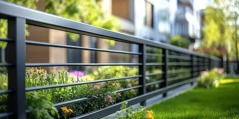 Aluminium Sichtschutzzaun aus Polen