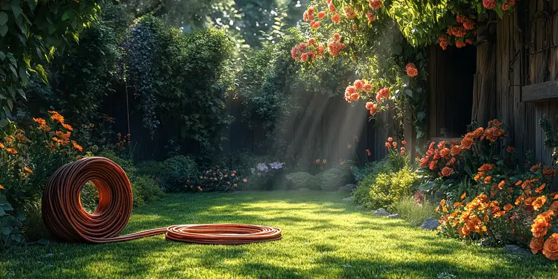 Jak zrobić uchwyt na wąż ogrodowy?